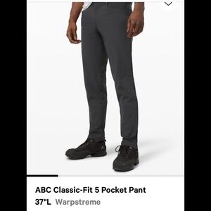 ABC Classic-fit 5 pocket pant 36X37